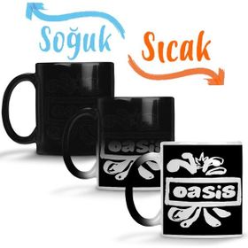 Baskı Dükkanı KB12555 Oasis Logo Porselen Kupa Bardak