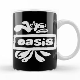 Baskı Dükkanı KB12555 Oasis Logo Porselen Kupa Bardak