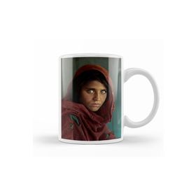 Baskı Dükkanı KB12558 Pakistanlı Kız Porselen Kupa Bardak