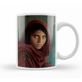 Baskı Dükkanı KB12558 Pakistanlı Kız Porselen Kupa Bardak