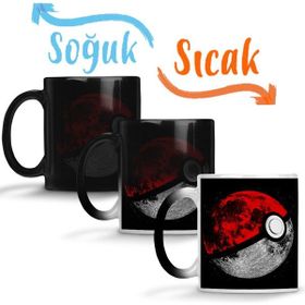 Baskı Dükkanı KB12560 Pokemon Porselen Kupa Bardak