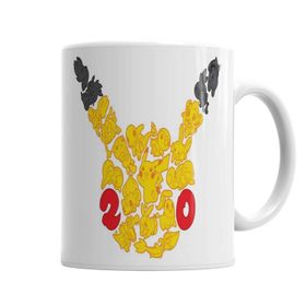 Baskı Dükkanı KB12560 Pokemon Porselen Kupa Bardak