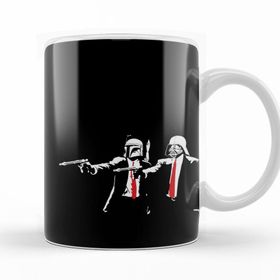 Baskı Dükkanı KB12570 Pulp Fiction Wars Porselen Kupa Bardak