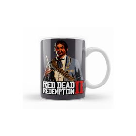 Baskı Dükkanı KB12575 Red Dead Redemption 2 Javier Escuela Porselen Kupa Bardak
