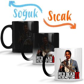 Baskı Dükkanı KB12575 Red Dead Redemption 2 Javier Escuela Porselen Kupa Bardak