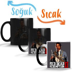 Baskı Dükkanı KB12575 Red Dead Redemption 2 Javier Escuela Porselen Kupa Bardak