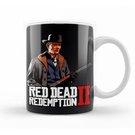 Baskı Dükkanı KB12576 Red Dead Redemptıon Abıgaıl Jack Marston Porselen Kupa Bardak