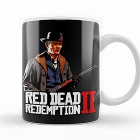 Baskı Dükkanı KB12576 Red Dead Redemptıon Abıgaıl Jack Marston Porselen Kupa Bardak