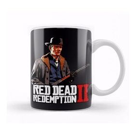 Baskı Dükkanı KB12576 Red Dead Redemptıon Abıgaıl Jack Marston Porselen Kupa Bardak