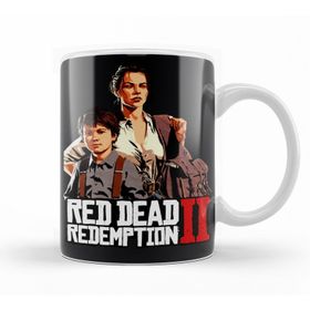 Baskı Dükkanı KB12577 Red Dead Redemption Hosea Porselen Kupa Bardak