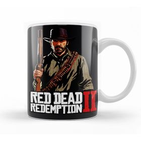 Baskı Dükkanı KB12578 Red Dead Redemption Arthur Porselen Kupa Bardak