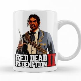 Baskı Dükkanı KB12581 Red Dead Redemption Javier Escuela Porselen Kupa Bardak