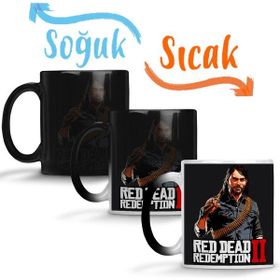 Baskı Dükkanı KB12582 Red Dead Redemption John Marston Porselen Kupa Bardak
