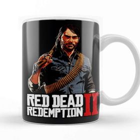 Baskı Dükkanı KB12582 Red Dead Redemption John Marston Porselen Kupa Bardak