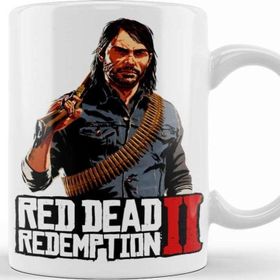 Baskı Dükkanı KB12582 Red Dead Redemption John Marston Porselen Kupa Bardak