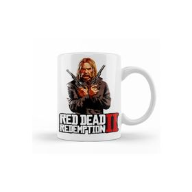 Baskı Dükkanı KB12584 Red Dead Redemption Micah Bell Porselen Kupa Bardak