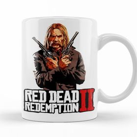 Baskı Dükkanı KB12584 Red Dead Redemption Micah Bell Porselen Kupa Bardak
