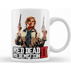 Baskı Dükkanı KB12585 Red Dead Redemption Sadie Adler Porselen Kupa Bardak