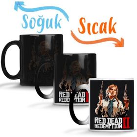 Baskı Dükkanı KB12585 Red Dead Redemption Sadie Adler Porselen Kupa Bardak