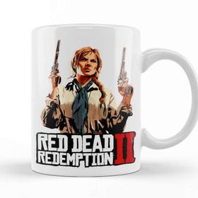 Baskı Dükkanı KB12585 Red Dead Redemption Sadie Adler Porselen Kupa Bardak