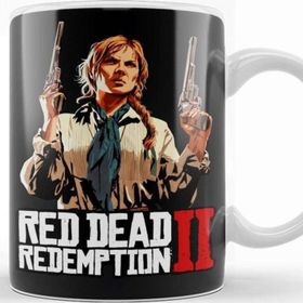 Baskı Dükkanı KB12585 Red Dead Redemption Sadie Adler Porselen Kupa Bardak