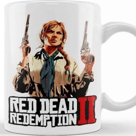 Baskı Dükkanı KB12585 Red Dead Redemption Sadie Adler Porselen Kupa Bardak