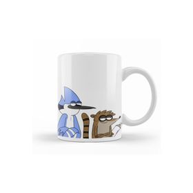 Baskı Dükkanı KB12590 Regular Show Porselen Kupa Bardak