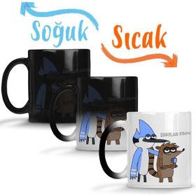 Baskı Dükkanı KB12590 Regular Show Porselen Kupa Bardak