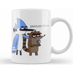 Baskı Dükkanı KB12591 Regular Show Porselen Kupa Bardak
