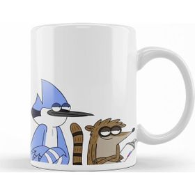 Baskı Dükkanı KB12591 Regular Show Porselen Kupa Bardak
