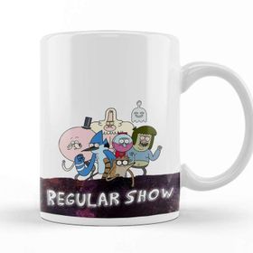 Baskı Dükkanı KB12591 Regular Show Porselen Kupa Bardak