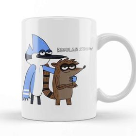 Baskı Dükkanı KB12591 Regular Show Porselen Kupa Bardak