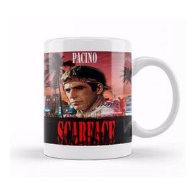 Baskı Dükkanı KB12609 Scarface Al Pacino Porselen Kupa Bardak