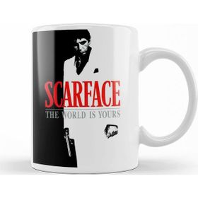 Baskı Dükkanı KB12612 Scarface The World Is Yours Porselen Kupa Bardak