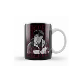 Baskı Dükkanı KB12617 Shadow Suga Bts Porselen Kupa Bardak