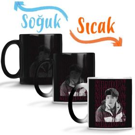 Baskı Dükkanı KB12619 Shadow Suga Bts Porselen Kupa Bardak