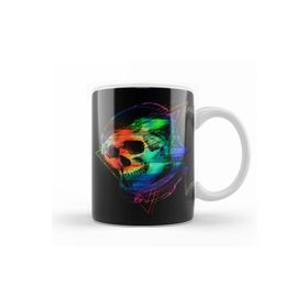 Baskı Dükkanı KB12623 Skull Porselen Kupa Bardak
