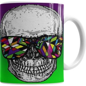 Baskı Dükkanı KB12623 Skull Porselen Kupa Bardak