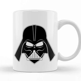 Baskı Dükkanı KB12632 Star Wars darth Vader Maske Porselen Kupa Bardak