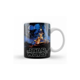 Baskı Dükkanı KB12638 Star Wars Retro Porselen Kupa Bardak
