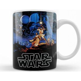 Baskı Dükkanı KB12638 Star Wars Retro Porselen Kupa Bardak