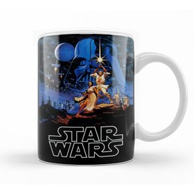 Baskı Dükkanı KB12638 Star Wars Retro Porselen Kupa Bardak