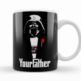 Baskı Dükkanı KB12641 Star Wars Yourfather Porselen Kupa Bardak