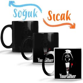 Baskı Dükkanı KB12641 Star Wars Yourfather Porselen Kupa Bardak