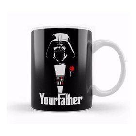 Baskı Dükkanı KB12641 Star Wars Yourfather Porselen Kupa Bardak