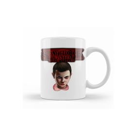 Baskı Dükkanı KB12649 Stranger Things Stranger Sempai Porselen Kupa Bardak