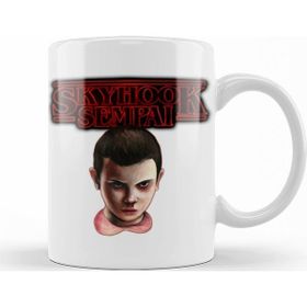 Baskı Dükkanı KB12649 Stranger Things Stranger Sempai Porselen Kupa Bardak