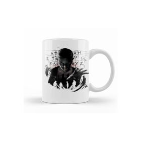 Baskı Dükkanı KB12665 Stranger Things Abcd Porselen Kupa Bardak