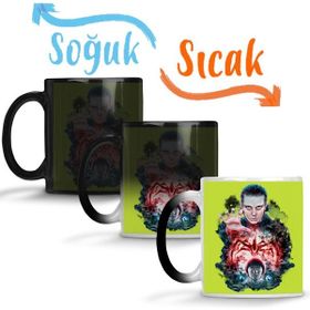 Baskı Dükkanı KB12666 Stranger Things Closegate Porselen Kupa Bardak