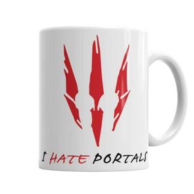 Baskı Dükkanı KB1267 The Witcher I Hate Portals Porselen Kupa Bardak